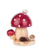 Smoker, Mushroom, Red with White Dots